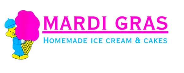 Mardi Gras Homemade Ice Cream & Cake